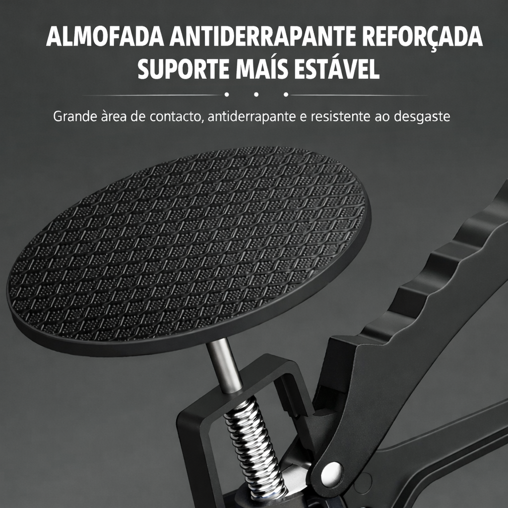 Barra de suporte telescópica em aço 115–290 cm